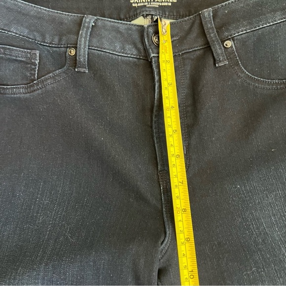 Chico’s Skinny Ankle Dark Denim Jeans 8 R - Picture 5 of 8